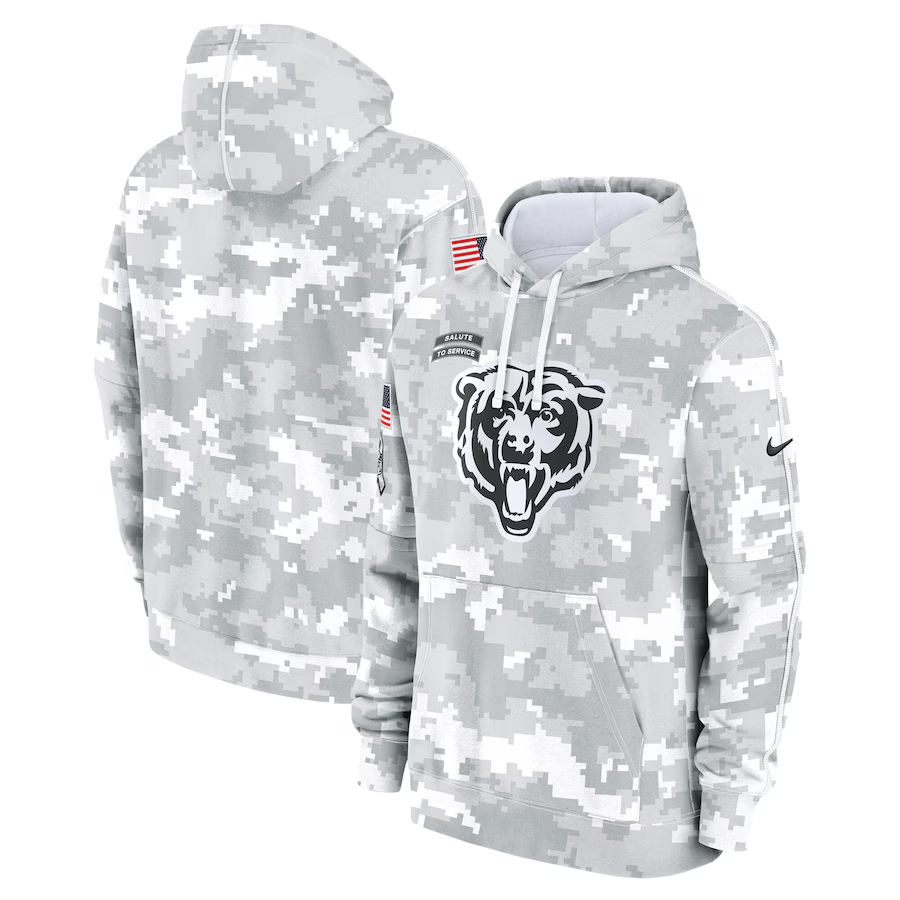 Youth Chicago Bears 2024 Nike NFL hoodie->youth nfl jersey->Youth Jersey